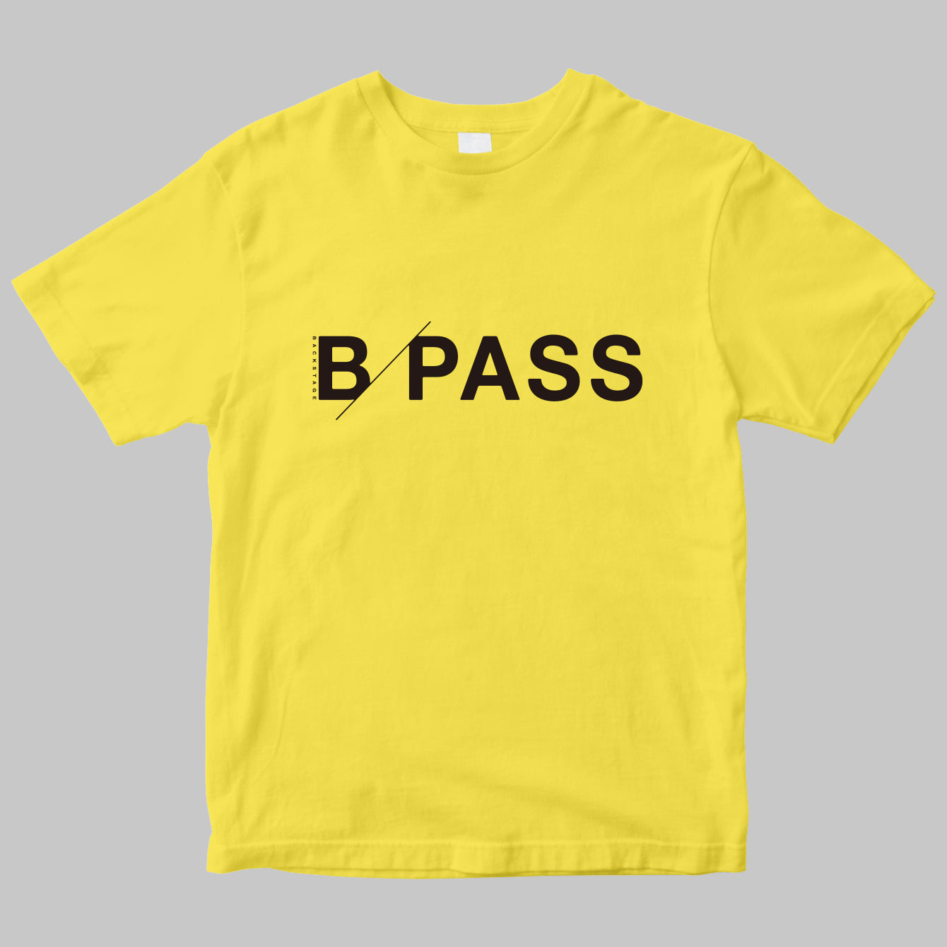月刊「B-PASS」のロゴTシャツ
