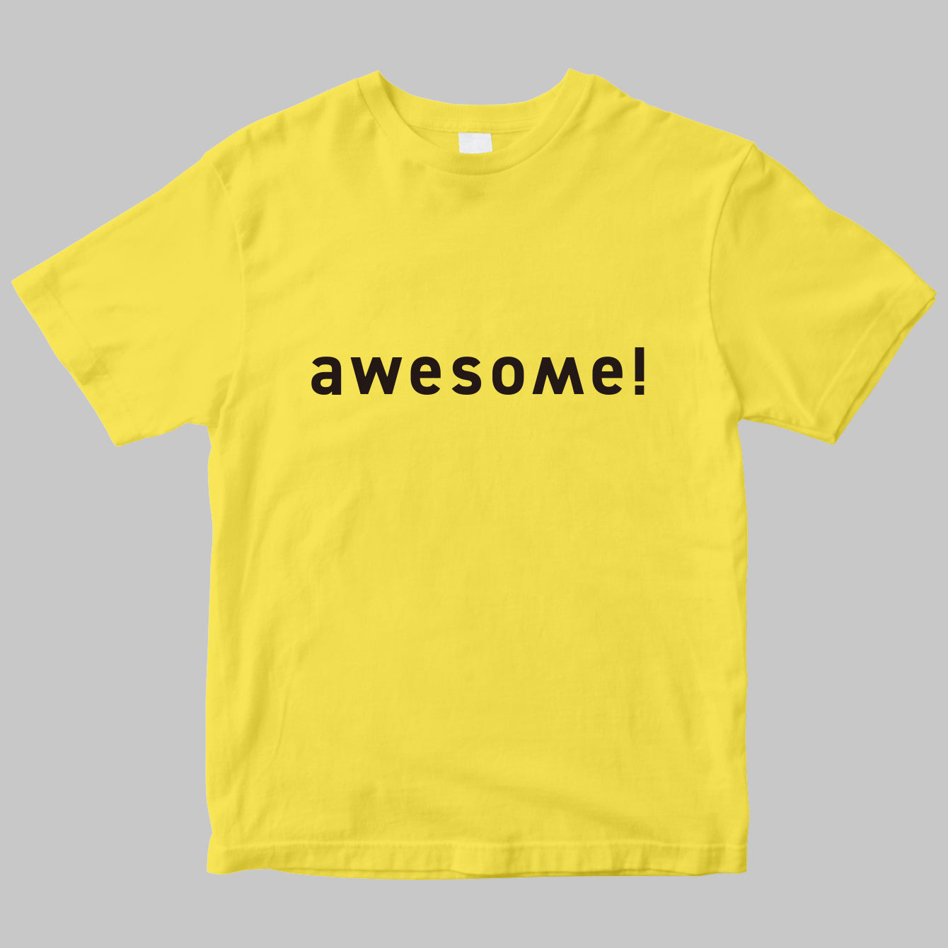 ムック「awesome!」のロゴTシャツ