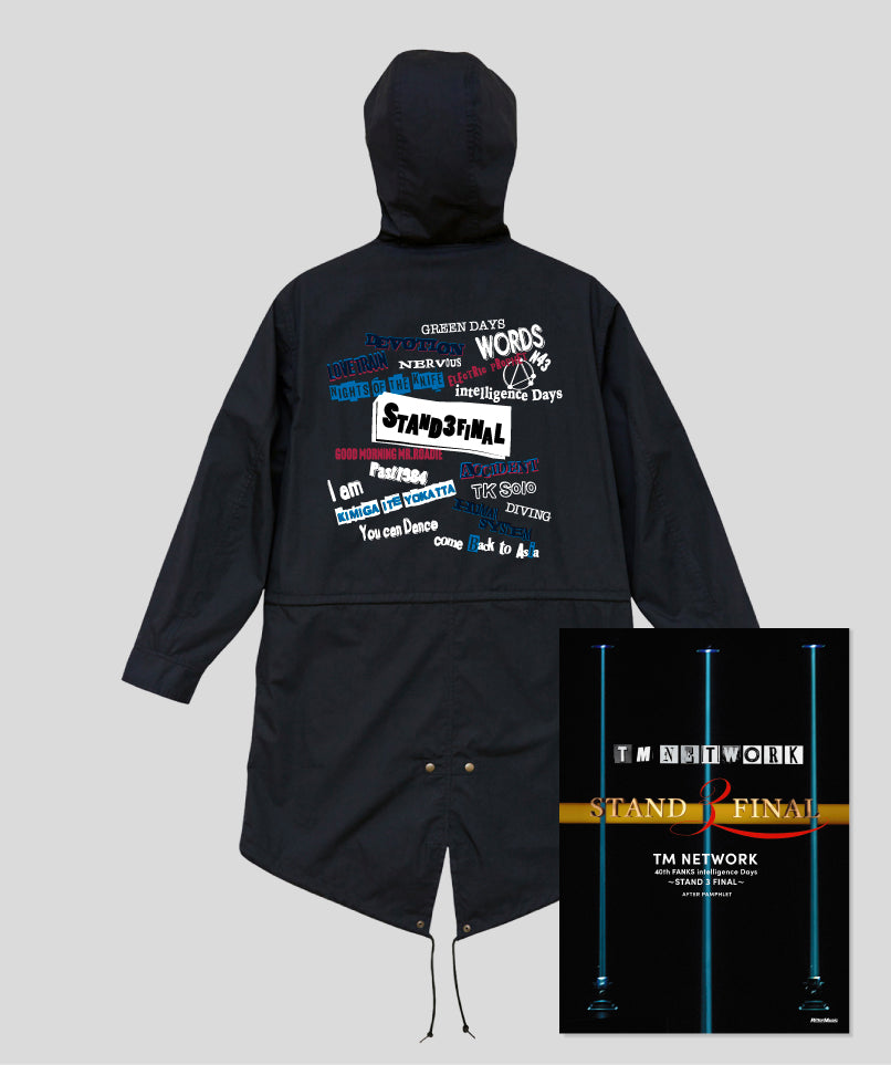 【期間限定:2024年3月15日まで】書籍『TM NETWORK 40th FANKS intelligence Days〜STAND 3 FINAL〜 AFTER PAMPHLET』+セットリストモッズコート