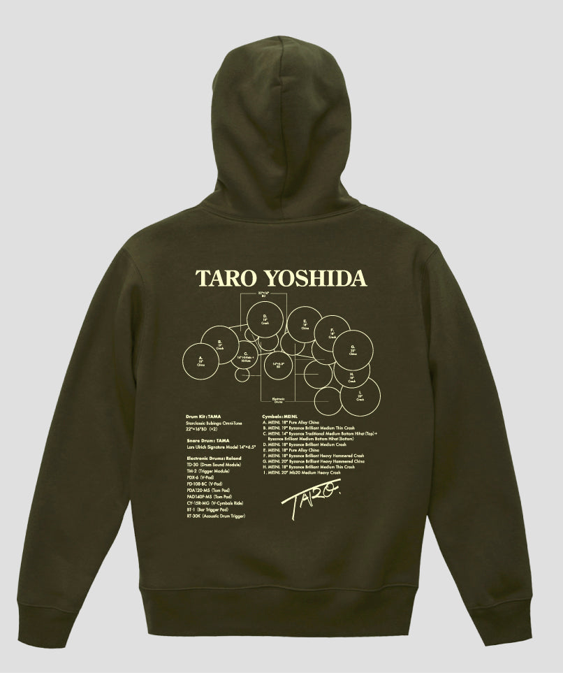 Drummer's Set Up Vol.16 吉田 太郎 “Hoodie”