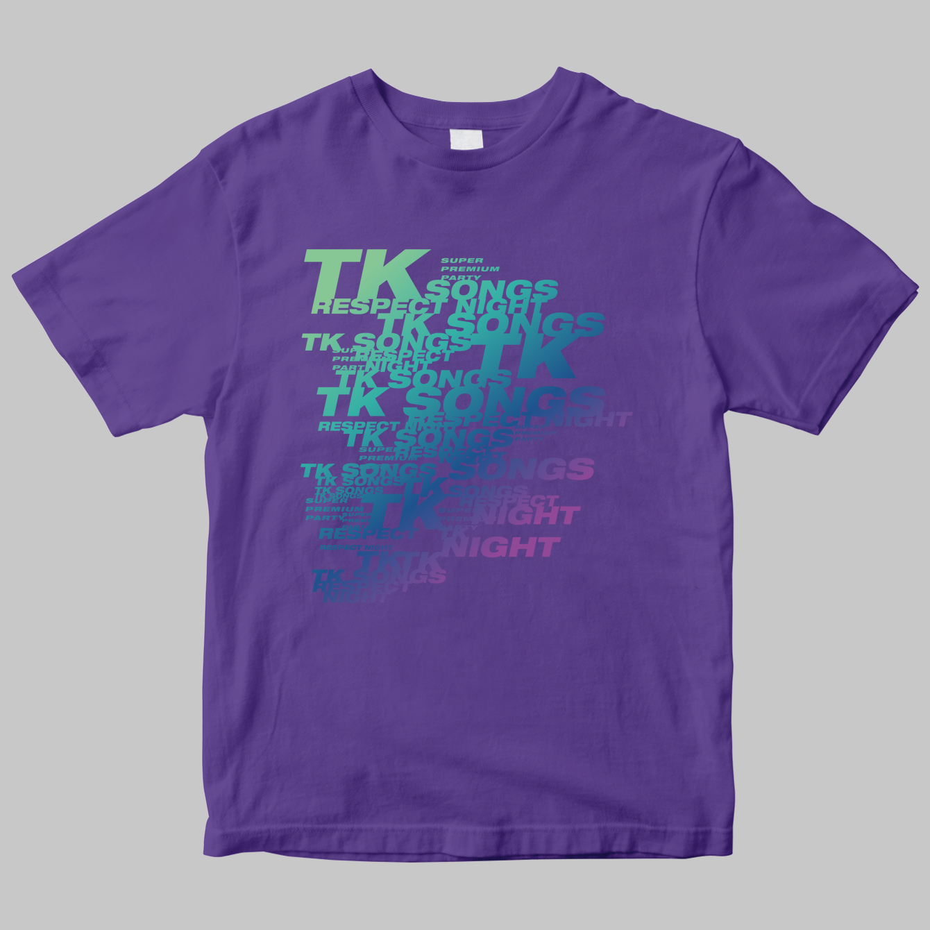 TK SONGS RESPECT T-SHIRT <Design A>