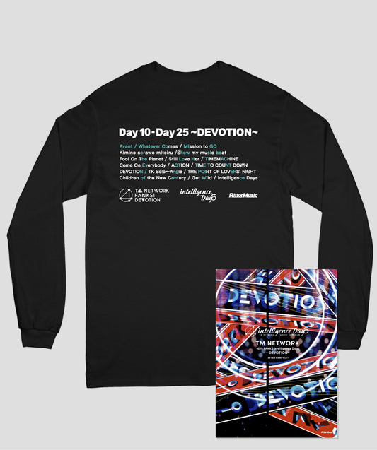 【期間限定:2023年12月7日まで】書籍『TM NETWORK 40th FANKS intelligence Days〜DEVOTION〜 AFTER PAMPHLET』+セットリストロンT