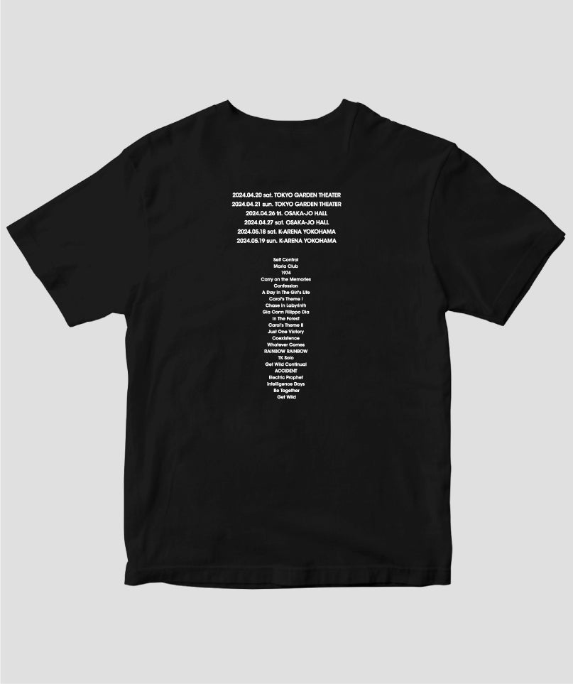 【期間限定:2024年10月31日まで】TM NETWORK 40th FANKS intelligence Days 〜YONMARU〜 セットリストTシャツ