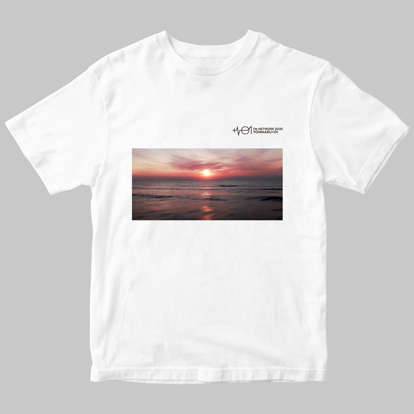 【期間限定:2025年5月25日まで】TM NETWORK 2025 YONMARU+01セットリストTシャツ