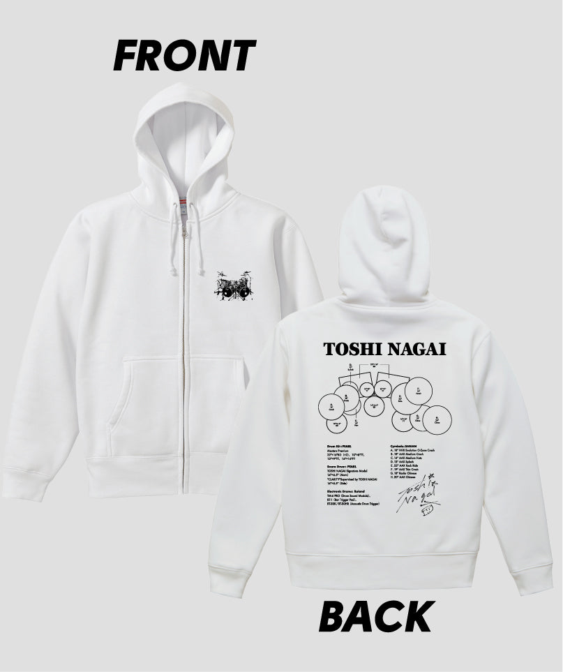 Drummer's Set Up Vol.20 TOSHI NAGAI “Hoodie”