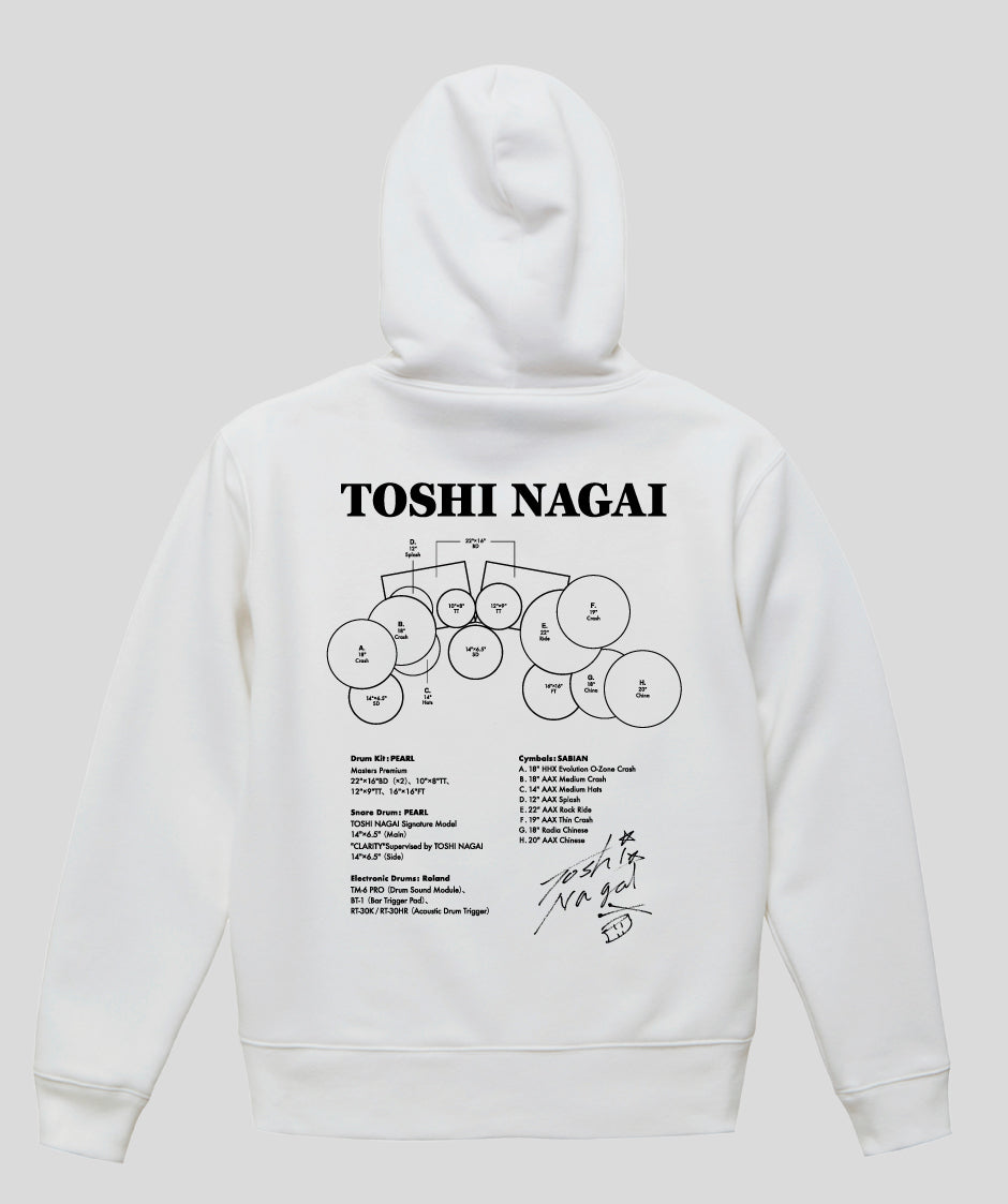Drummer's Set Up Vol.20 TOSHI NAGAI “Hoodie”
