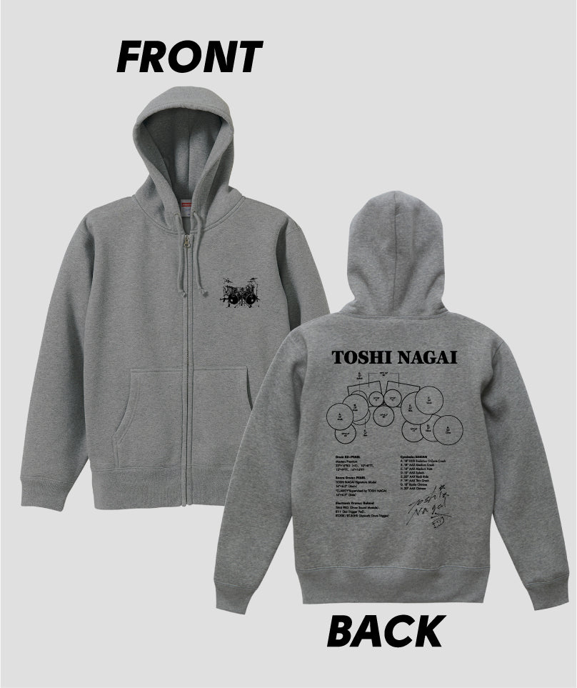 Drummer's Set Up Vol.20 TOSHI NAGAI “Hoodie”
