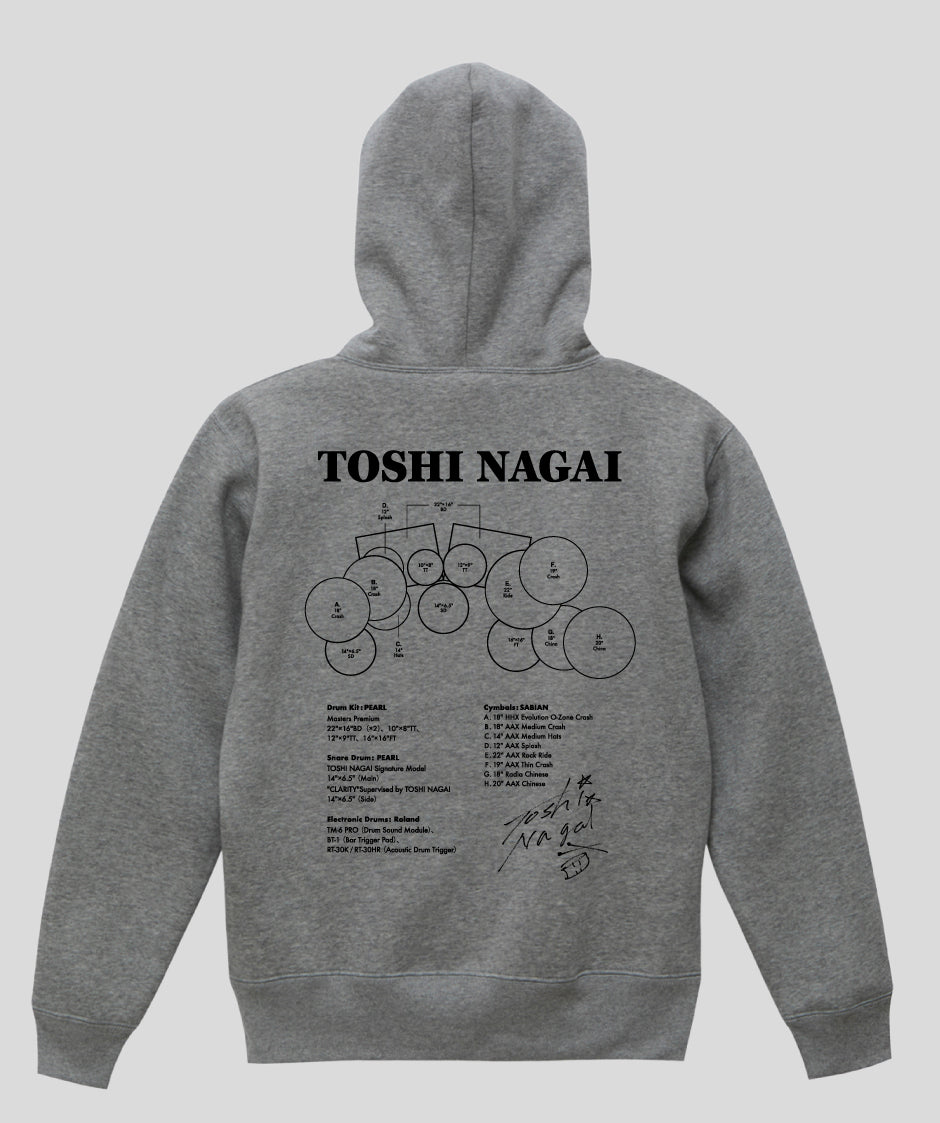 Drummer's Set Up Vol.20 TOSHI NAGAI “Hoodie”