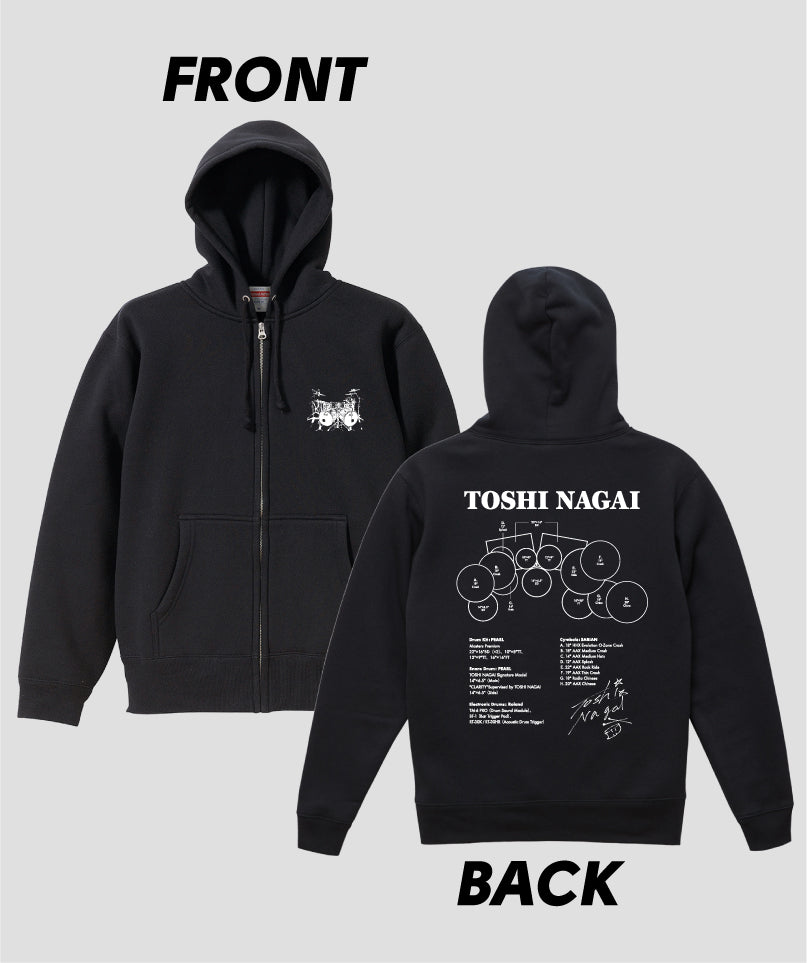 Drummer's Set Up Vol.20 TOSHI NAGAI “Hoodie”