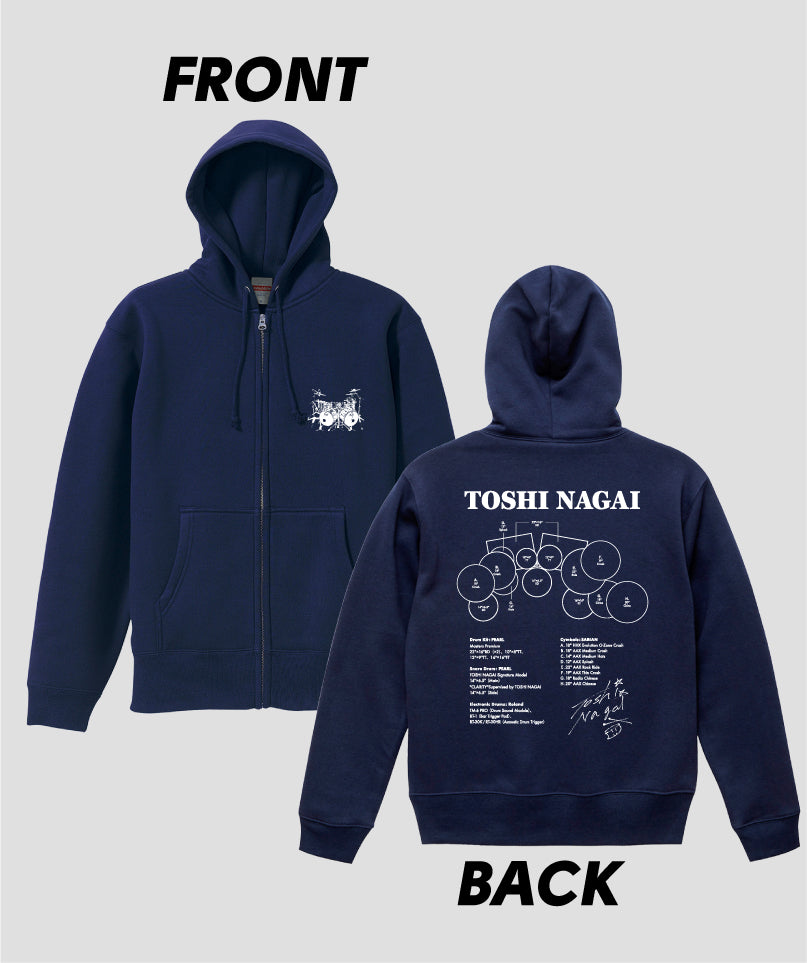 Drummer's Set Up Vol.20 TOSHI NAGAI “Hoodie”