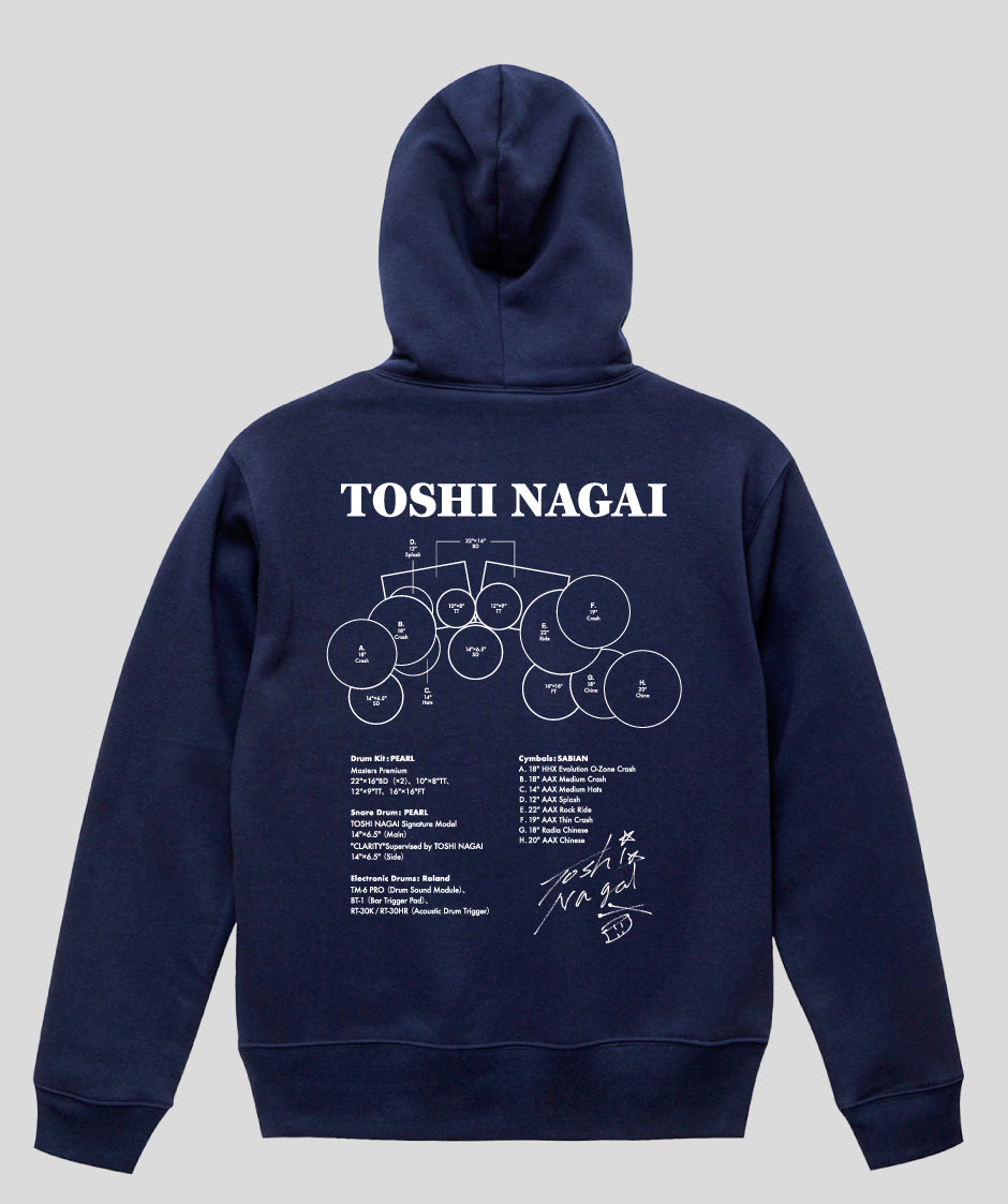 Drummer's Set Up Vol.20 TOSHI NAGAI “Hoodie”