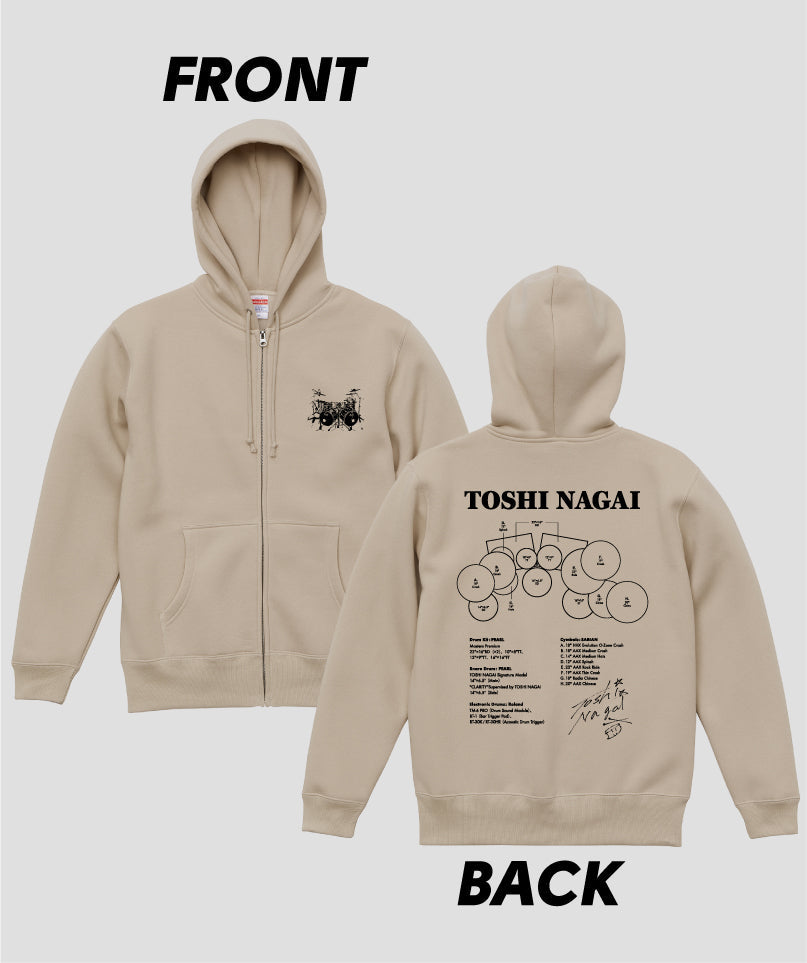 Drummer's Set Up Vol.20 TOSHI NAGAI “Hoodie”