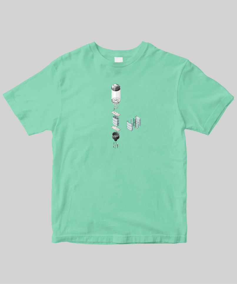 真空管の構造〜五極管6V6GT(中央配置)