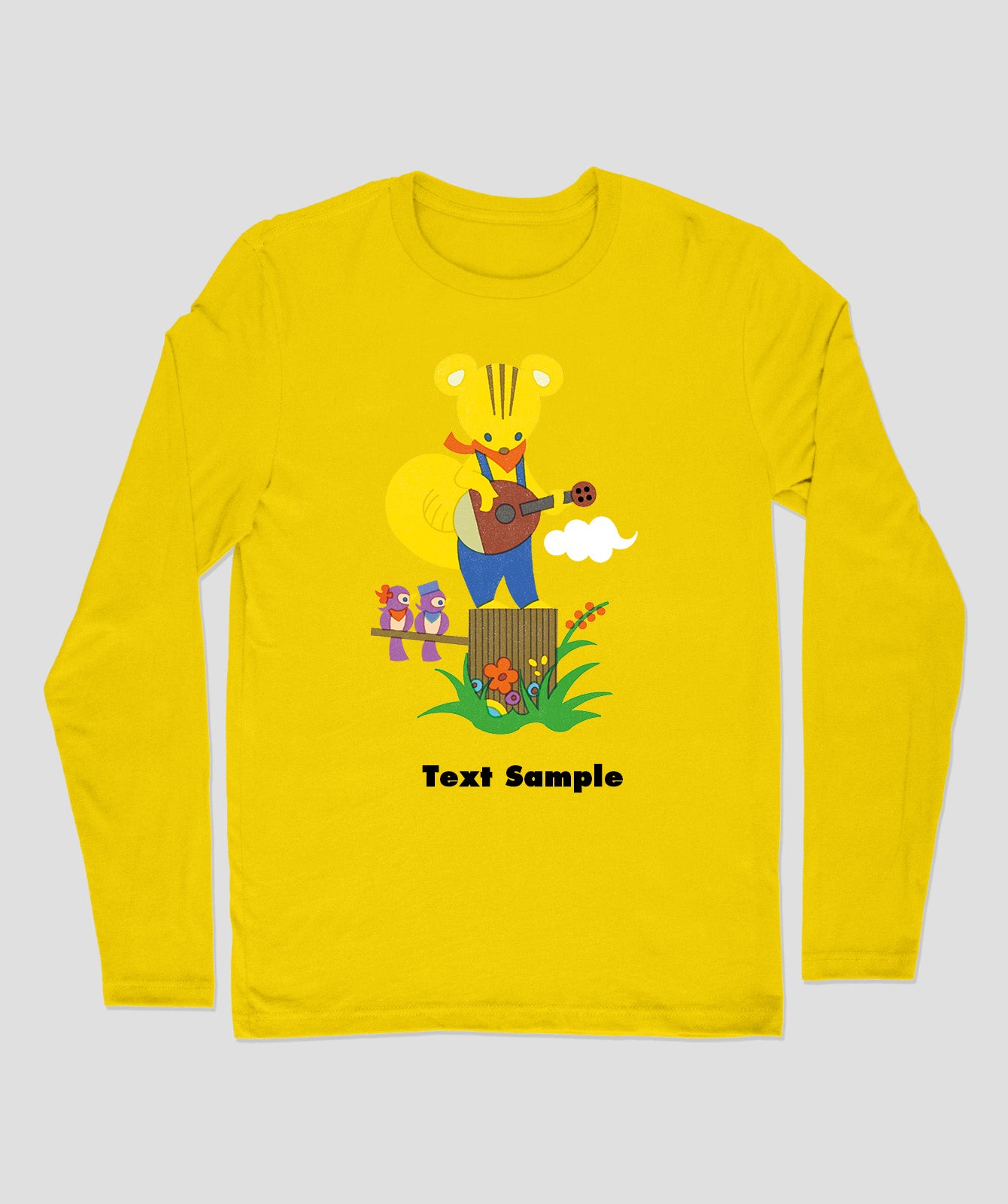 ■文字入れ可■ オリジナルカバーイラスト長袖Tシャツ Vol.31