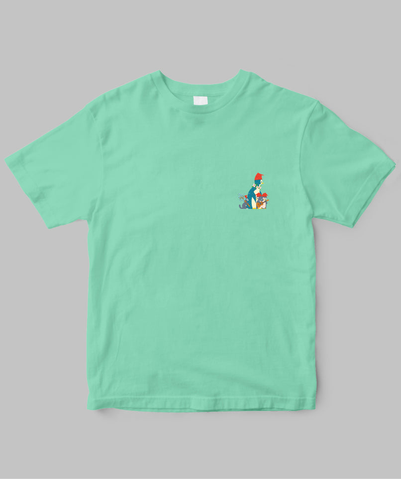 オリジナルカバーイラスト 半袖ミニ柄Tシャツ Vol.20