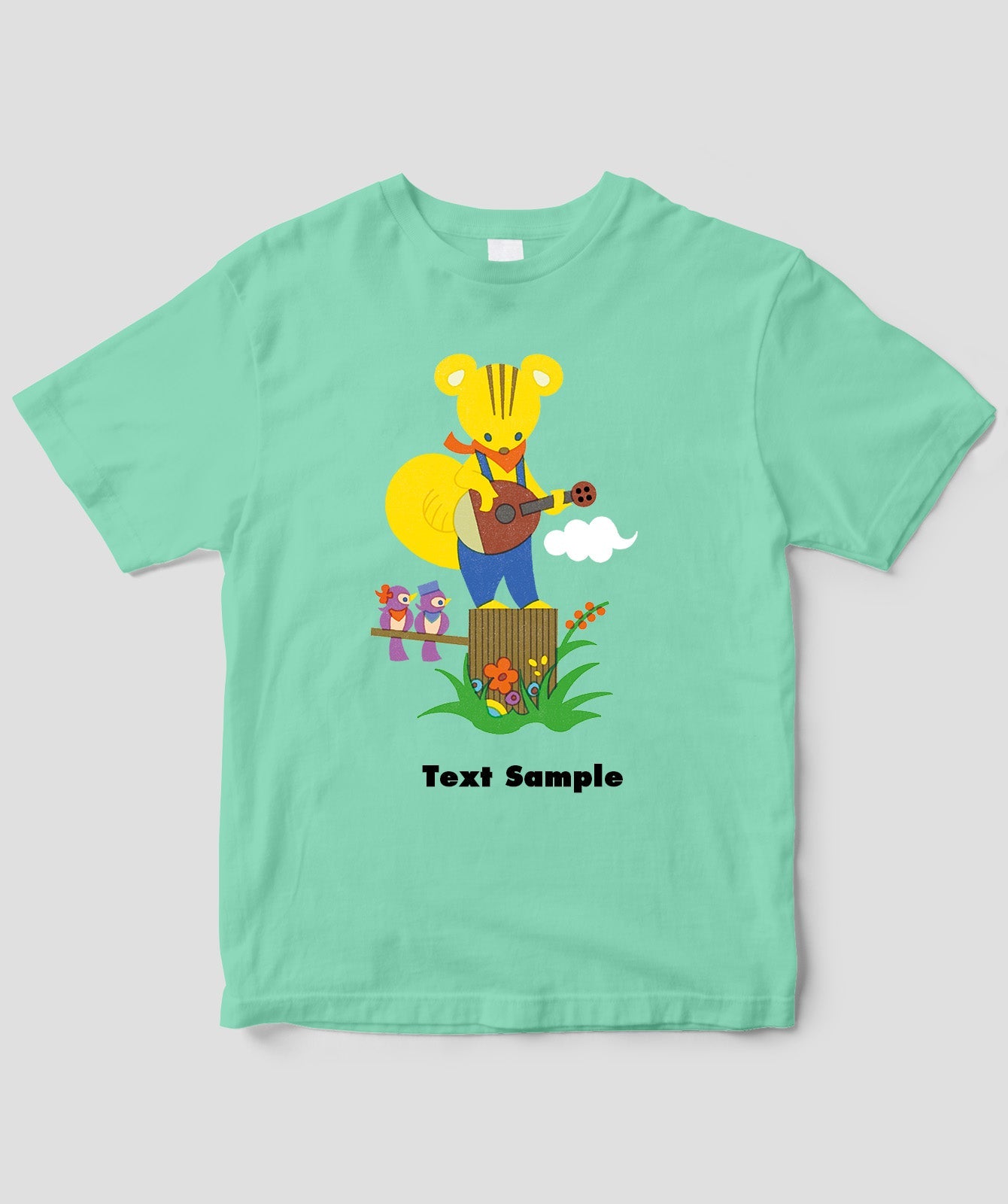 ■文字入れ可■ オリジナルカバーイラストTシャツ Vol.31