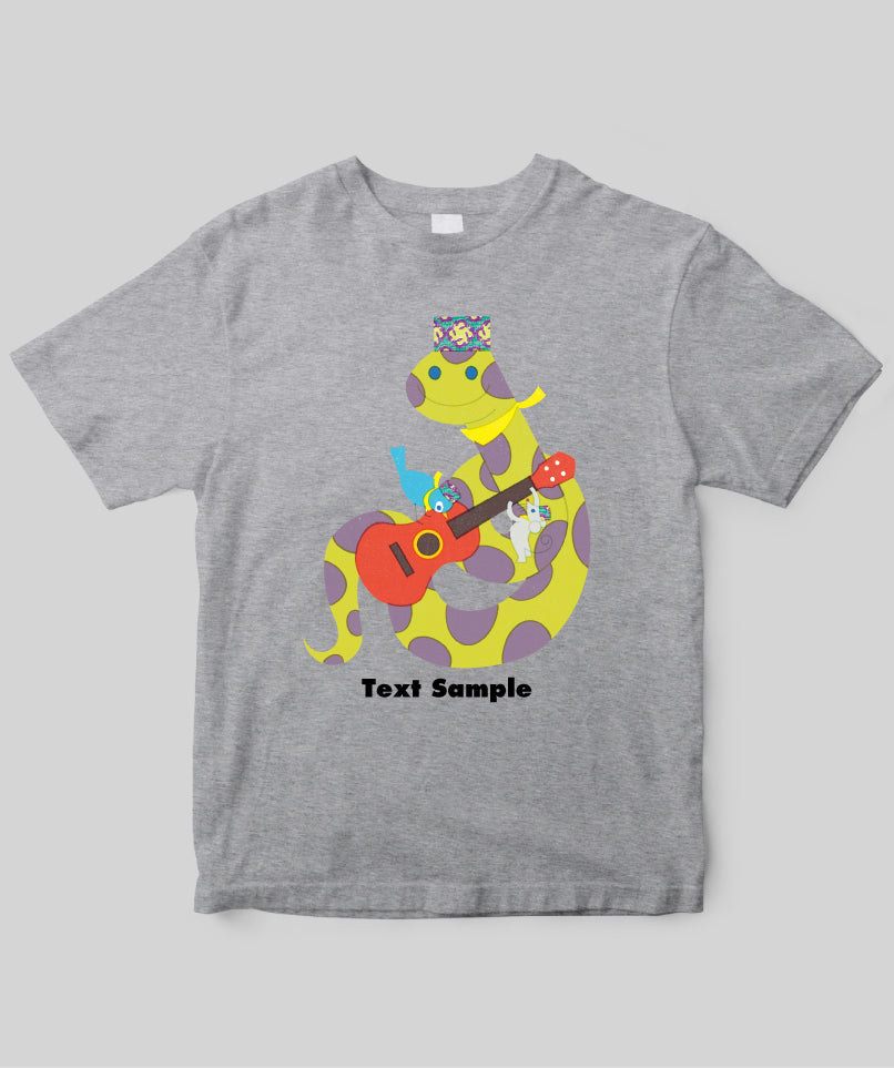 ■文字入れ可■ オリジナルカバーイラストTシャツ Vol.32