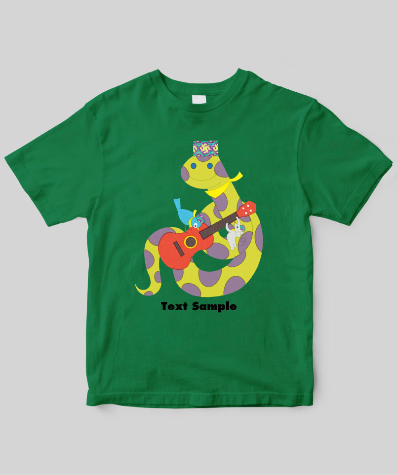 ■文字入れ可■ オリジナルカバーイラストTシャツ Vol.32