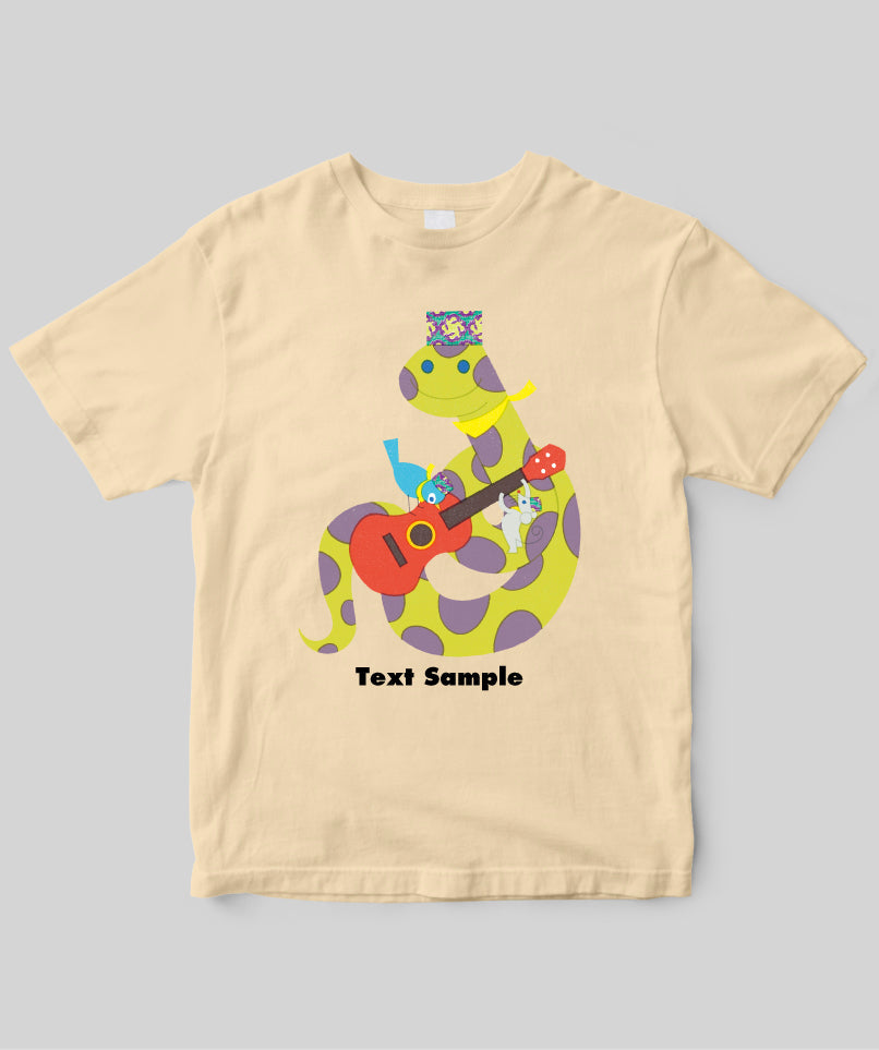 ■文字入れ可■ オリジナルカバーイラストTシャツ Vol.32