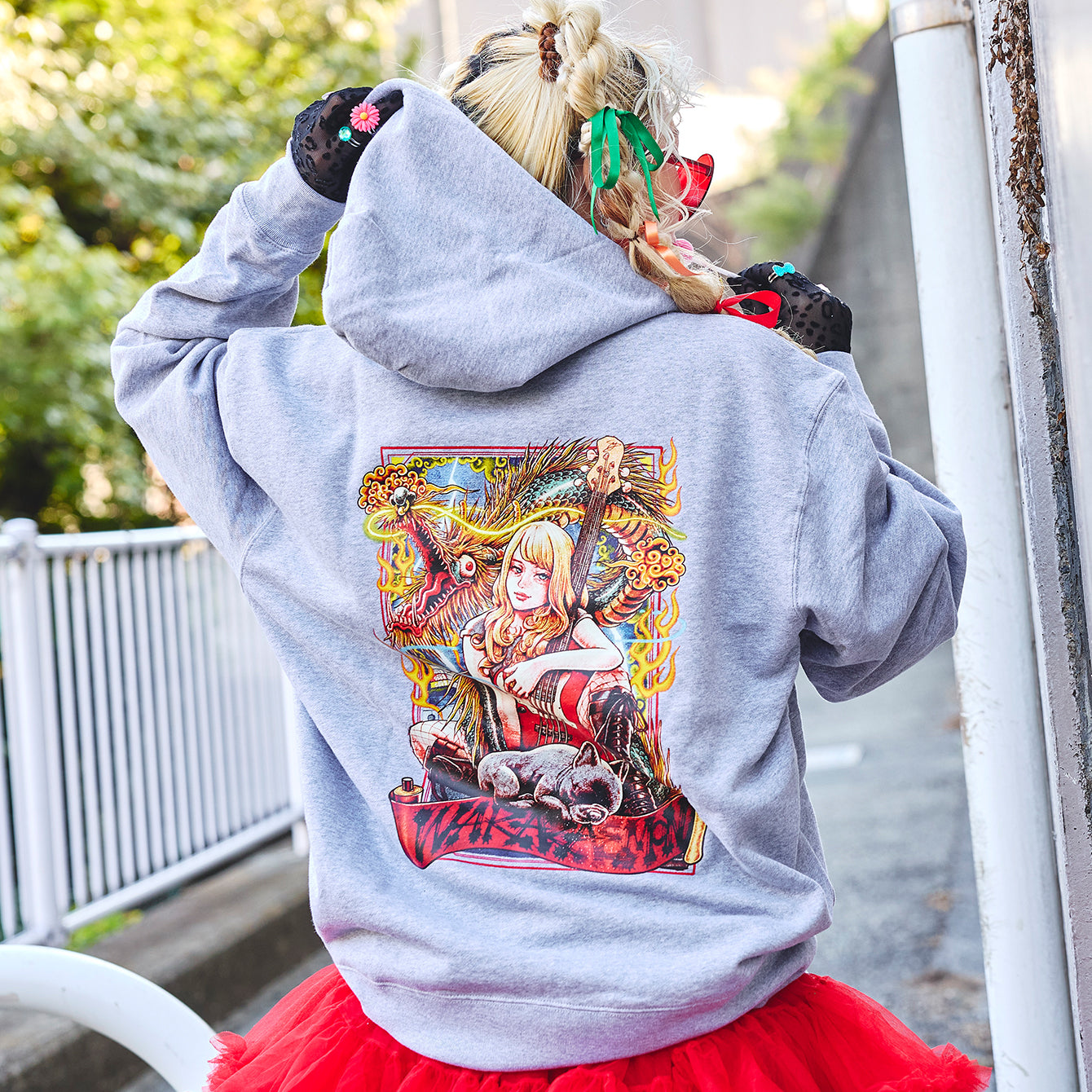 若左衛門×低弦書籍 Hoodie