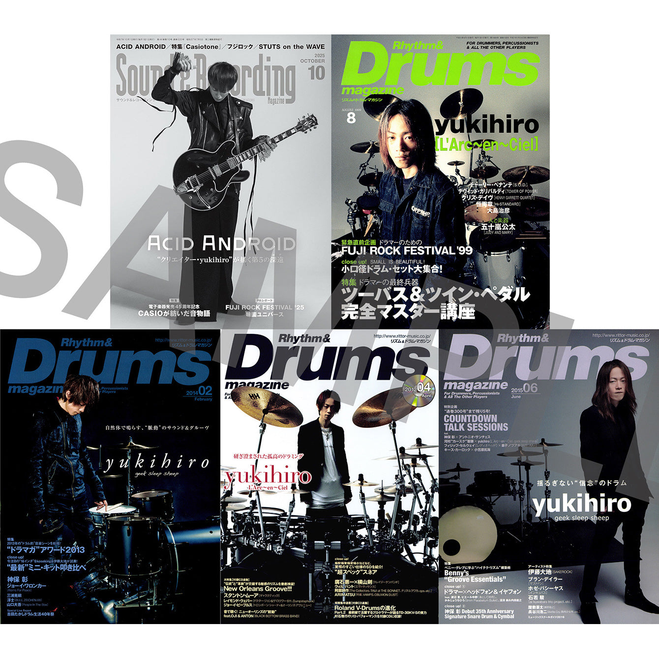 yukihiro:the complete story of a drummer & creator 1995-2025 特装版