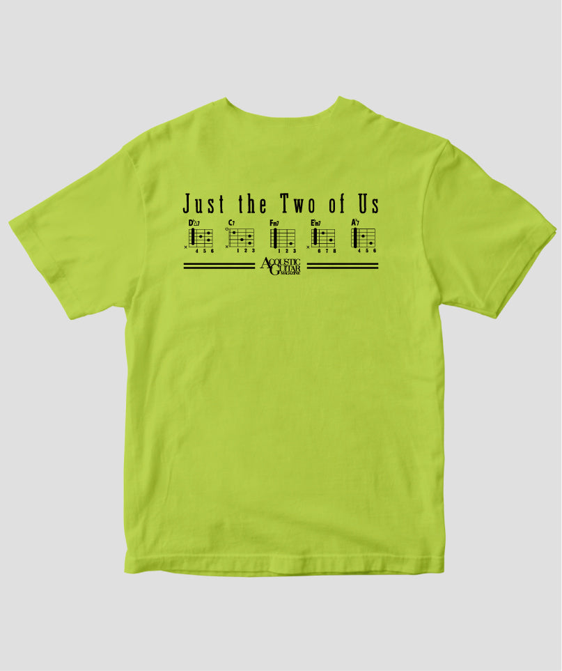 名曲コード進行Tシャツ Vol.1~Just The Two Of Us進行 Type A