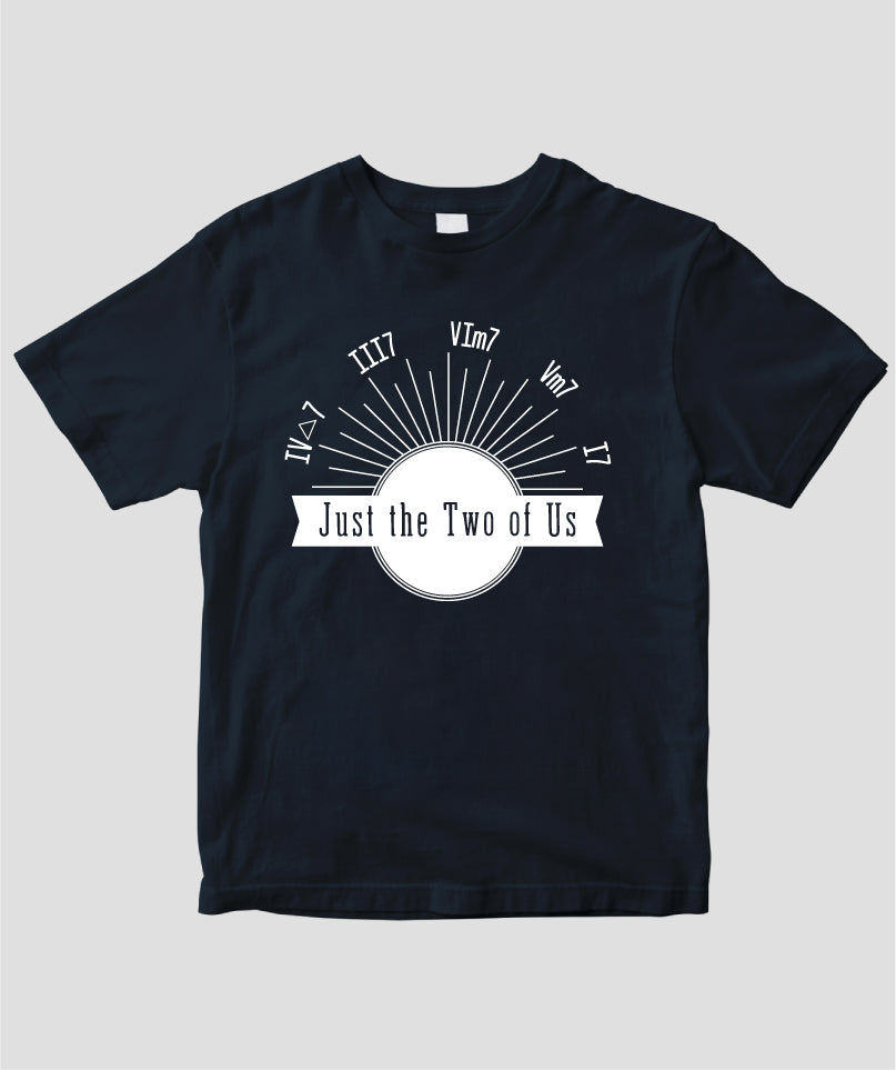名曲コード進行Tシャツ Vol.1~Just The Two Of Us進行 Type B