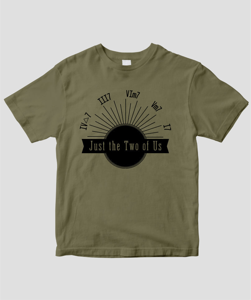 名曲コード進行Tシャツ Vol.1~Just The Two Of Us進行 Type B