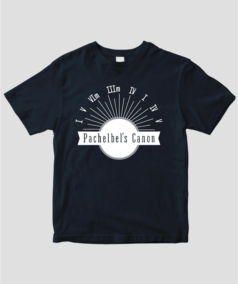 名曲コード進行Tシャツ Vol.2〜カノン進行 Type B