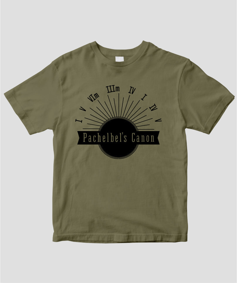 名曲コード進行Tシャツ Vol.2〜カノン進行 Type B