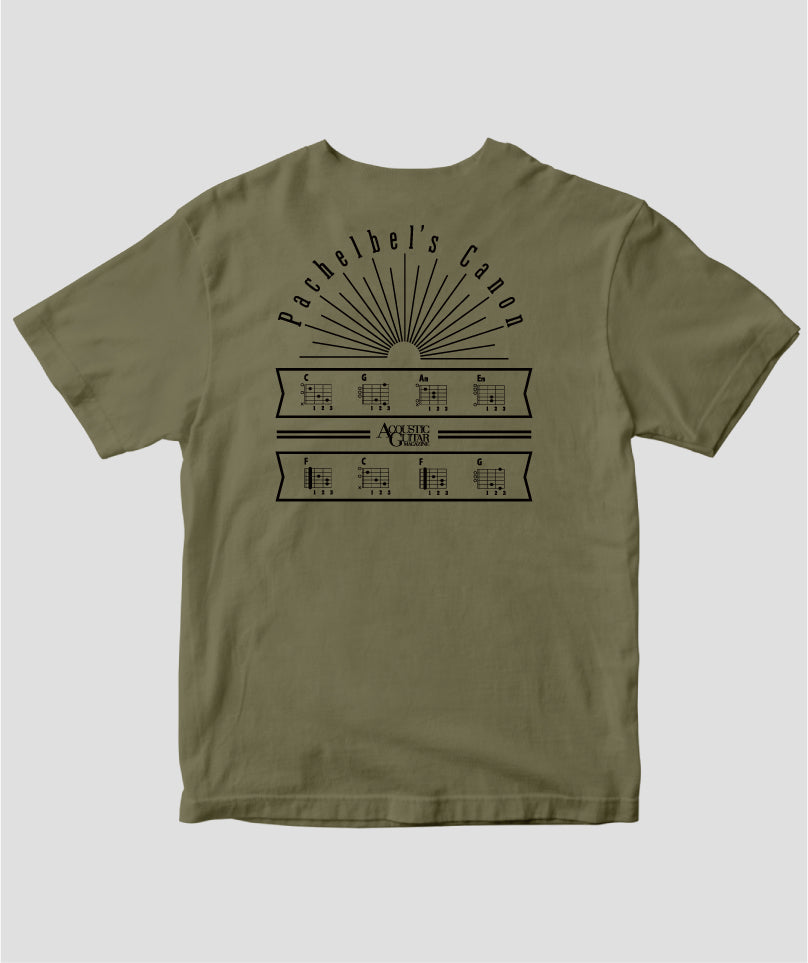 名曲コード進行Tシャツ Vol.2〜カノン進行 Type B