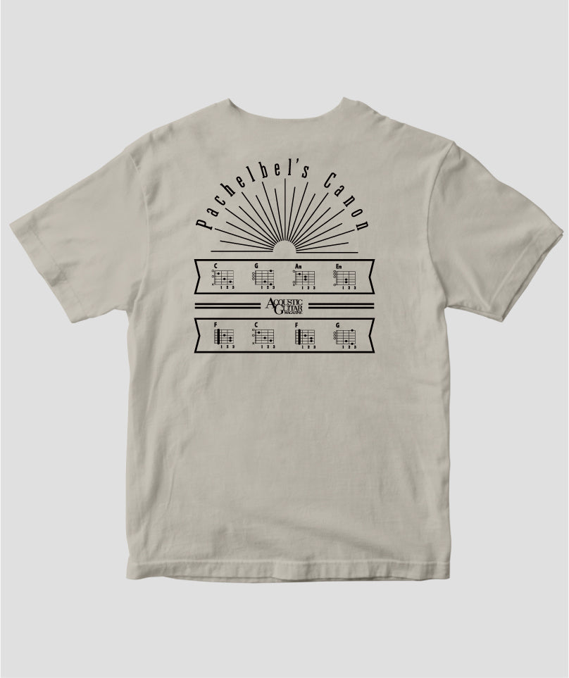 名曲コード進行Tシャツ Vol.2〜カノン進行 Type B