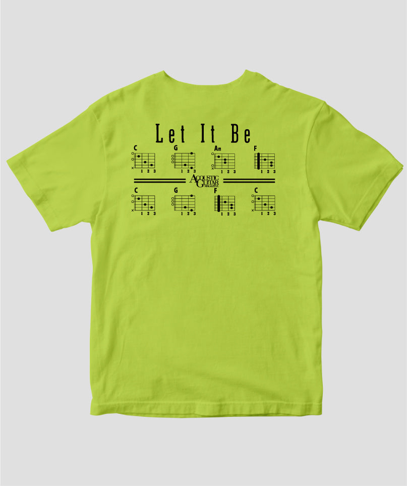 名曲コード進行Tシャツ Vol.3~Let IT Be進行 Type A