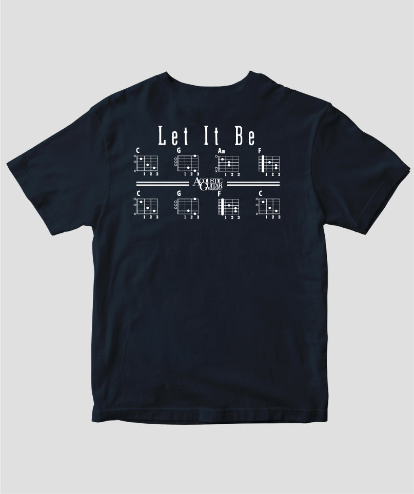 名曲コード進行Tシャツ Vol.3~Let IT Be進行 Type A