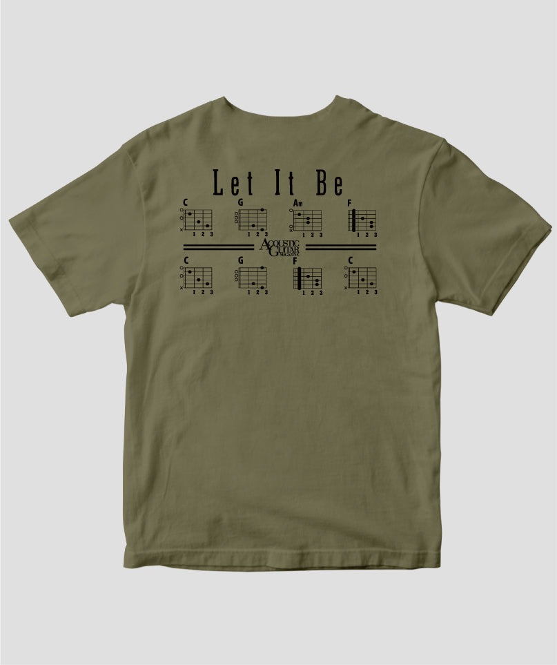名曲コード進行Tシャツ Vol.3~Let IT Be進行 Type A
