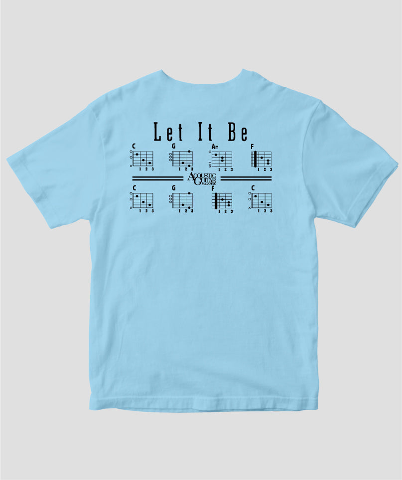 名曲コード進行Tシャツ Vol.3~Let IT Be進行 Type A