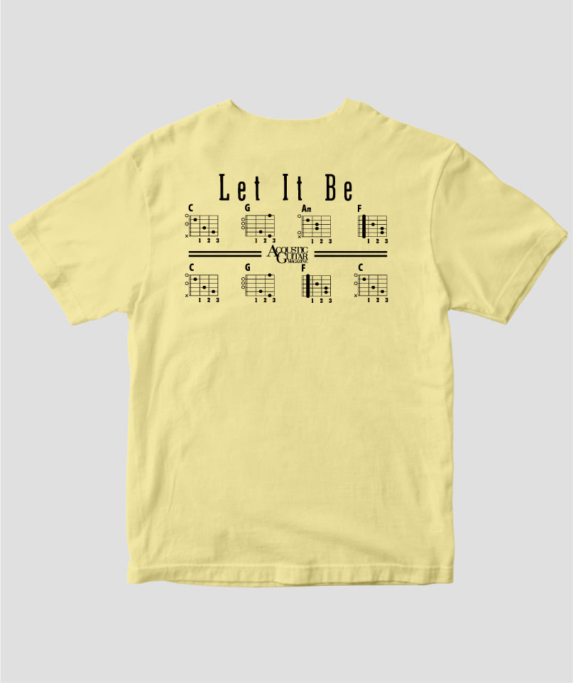 名曲コード進行Tシャツ Vol.3~Let IT Be進行 Type A