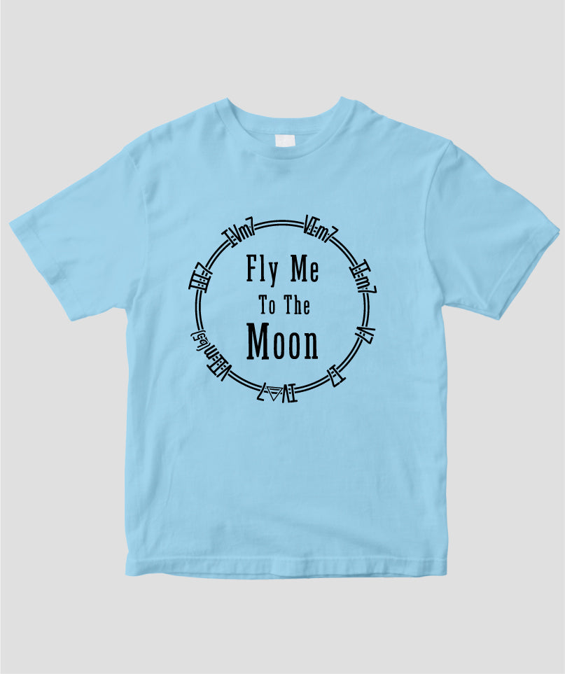 名曲コード進行Tシャツ Vol.4~Fly Me To The Moon進行 Type A