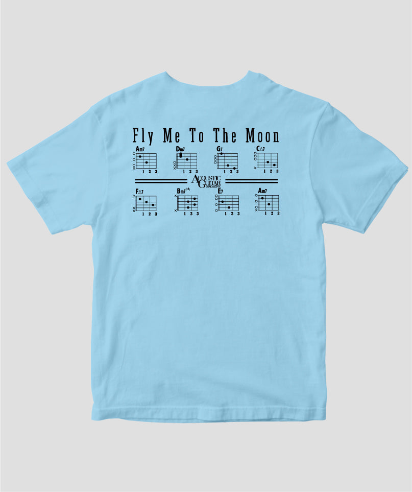 名曲コード進行Tシャツ Vol.4~Fly Me To The Moon進行 Type A