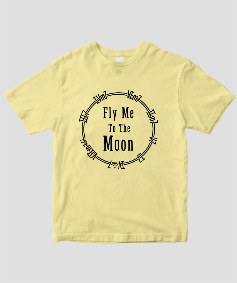 名曲コード進行Tシャツ Vol.4~Fly Me To The Moon進行 Type A