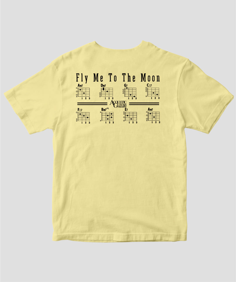 名曲コード進行Tシャツ Vol.4~Fly Me To The Moon進行 Type A