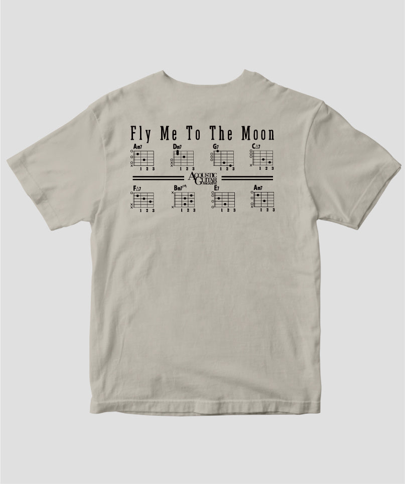 名曲コード進行Tシャツ Vol.4~Fly Me To The Moon進行 Type A