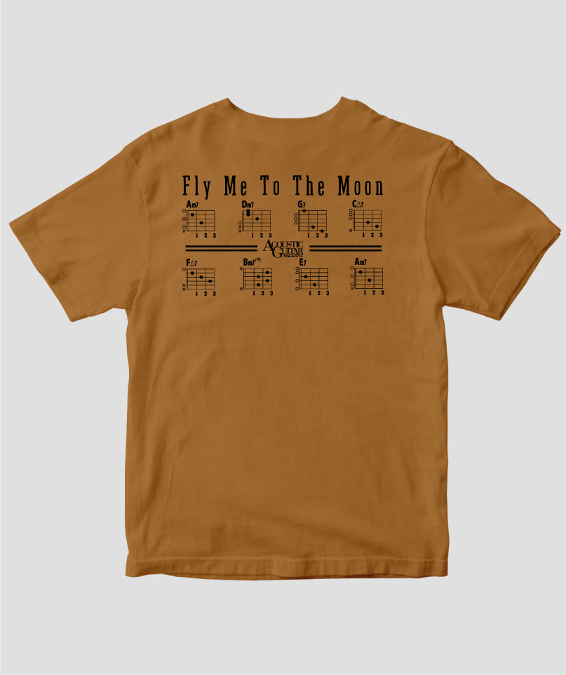 名曲コード進行Tシャツ Vol.4~Fly Me To The Moon進行 Type A
