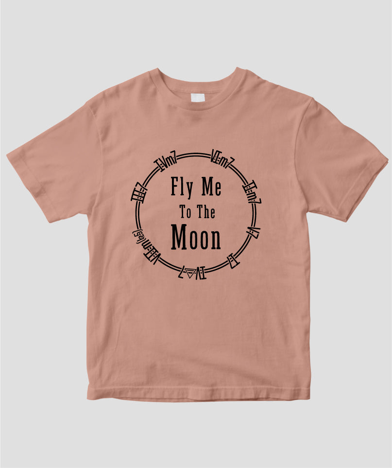 名曲コード進行Tシャツ Vol.4~Fly Me To The Moon進行 Type A