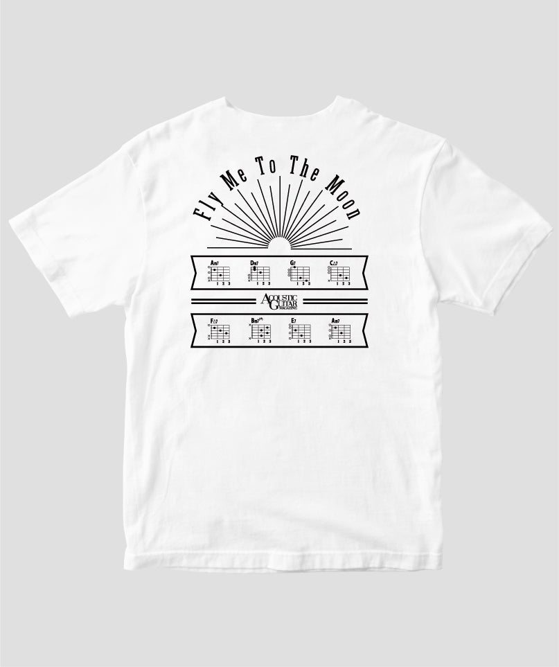 名曲コード進行Tシャツ Vol.4~Fly Me To The Moon進行 Type B