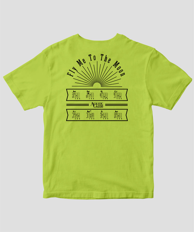 名曲コード進行Tシャツ Vol.4~Fly Me To The Moon進行 Type B