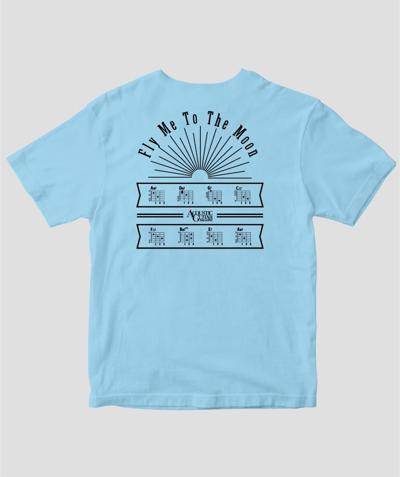名曲コード進行Tシャツ Vol.4~Fly Me To The Moon進行 Type B