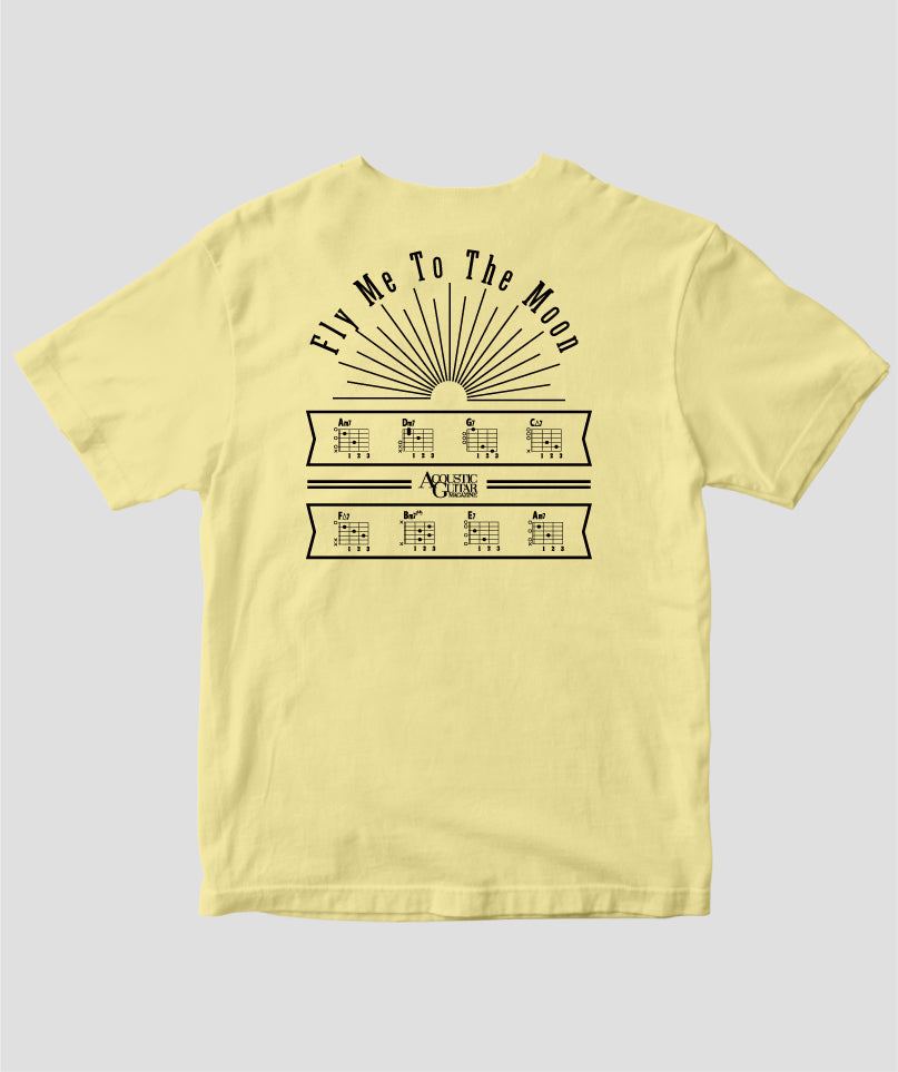 名曲コード進行Tシャツ Vol.4~Fly Me To The Moon進行 Type B