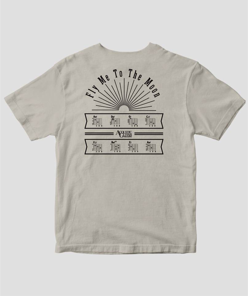 名曲コード進行Tシャツ Vol.4~Fly Me To The Moon進行 Type B