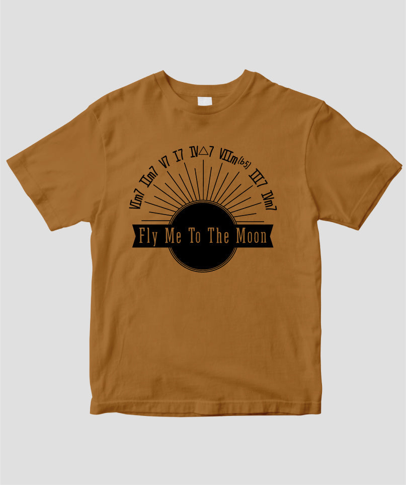 名曲コード進行Tシャツ Vol.4~Fly Me To The Moon進行 Type B